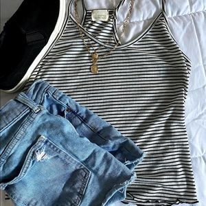 Striped summer tank